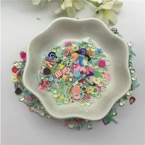 20g Mixed color Mix for Resin DIY Supplies Nails Art Polymer Clear Clay accessories DIY Sequins scrapbook shakes Craft