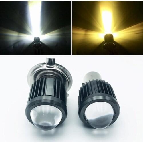 H4 H6 BA20D moto Led Motorcycle Headlight Bulbs CSP lens Moto 6000LM Hi Lo Lamp Scooter Accessories Fog Light Motorbike LED Lamp