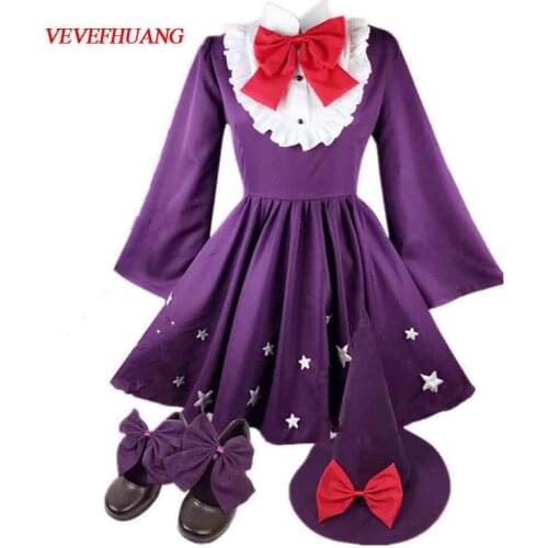 VEVEFHUANG Date Live Yoshino Cosplay Hermit Himekawa Yoshino Succuba Cute Kawaii Girl Lolita Doll Dress Costumes Women Girls Coa