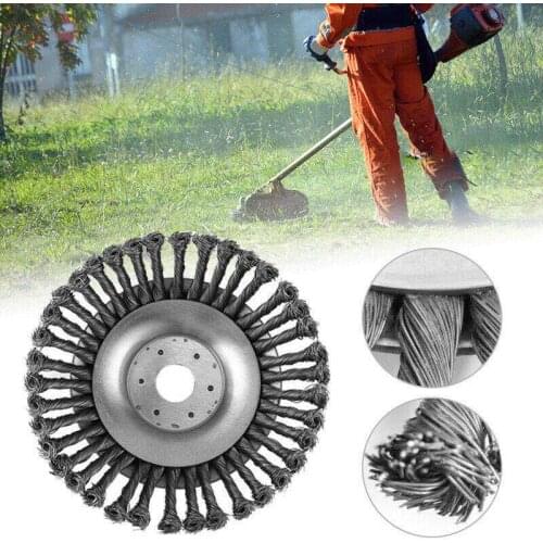 150mm/6inch Garden Lawn Grass Brushcutting Steel Wire Trimmer Head Mover Power Tools Weed Dust Remover Plate Tray for Lawnmover