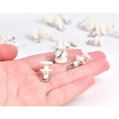 20pcs Curtain Track Glider Rail Curtain Hook Rollers Curtain Tracks Accessories