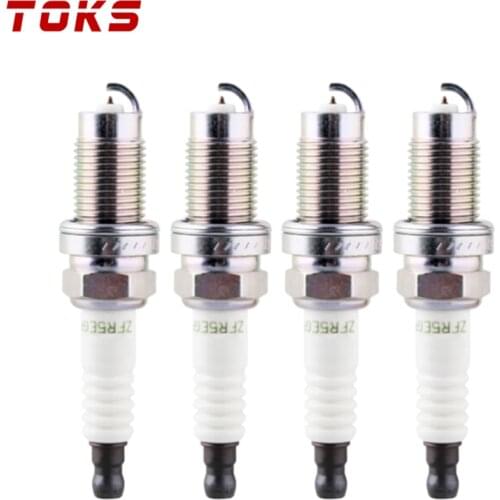 4pcs ZFR5EGP 7096 Iridium Spark Plugs For Volkswagen Passat Chevrolet Captiva Peugeot 206 Nissan Cube Micra Soul ZFR5EGP-7096