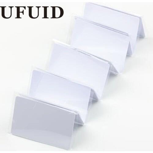 50 /100pcs 13.56MHZ UFUID NFC Card Changeable Block 0 Writable 1k s50 UFUID Copy RFID For Access ,Elevator