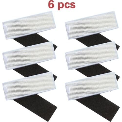 6/10 PCS robot hepa filter sponges For Cecotec Conga Excellence 1090 robot vacuum cleaner parts accessories filters replacement