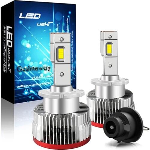 Canbus LED Bulb D1S D3S D4S D5S D8S D2S D2R Auto Headlamp 70W 32000LM No Error Kit to Replace HID Lamps on Lens Plug &Play