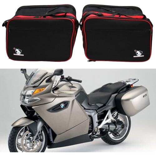 Luggage bag Black Red saddlebag Inner Bags For BMW K1200GT k 1200gt k1200 gt K 1200 GT Motorcycle Travel Bag