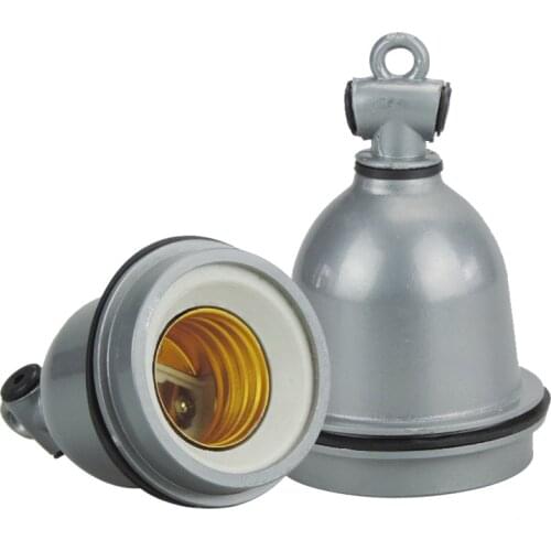Pet Heating Lamp Holder 220V Insulation Aluminum Retro Ceramic Heat Screw Bulb Base Socket Vintage Ceiling Light Adaptor
