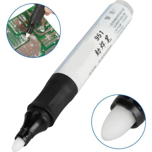 1pc 13cm 951 Soldering Rosin Flux Pen Low-Solids Non-clean Solder for Solar Cell Panel Solar Panel DIY Power Panel Hot Sale