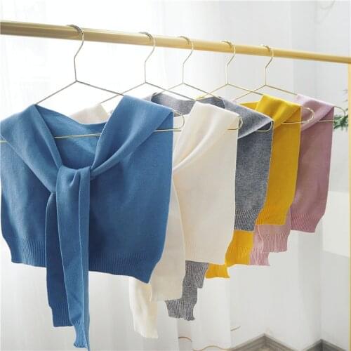 Korean Style Summer Fake Collars for Women Necklace Shirt Blouse Flase Collar Neck Guard Detachable Collar Clothese Accessories