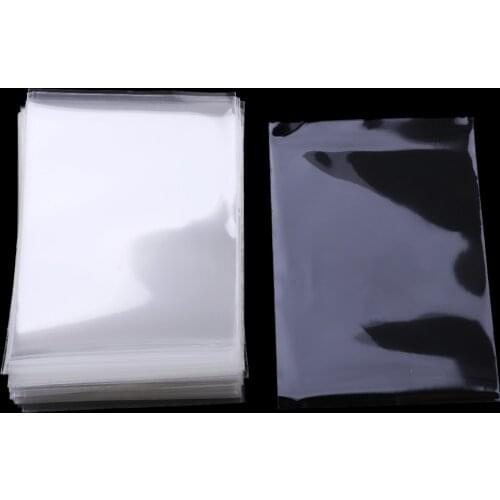 Set Of 100 Waterproof Card Protective Covers Holder