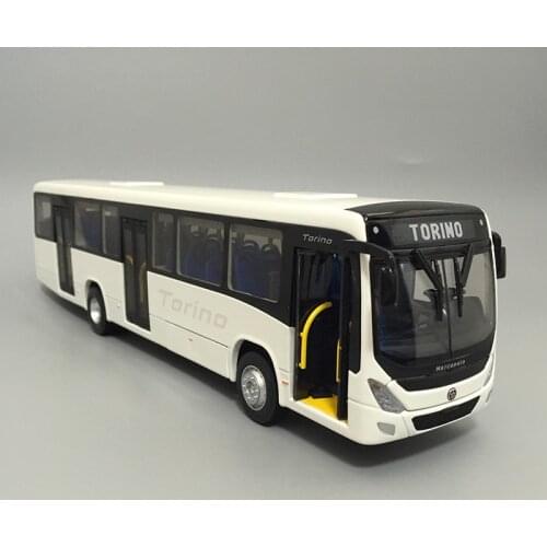 Original Rare Diecast 1:42 Marcopolo Torino Bus Model for Gift, Collection