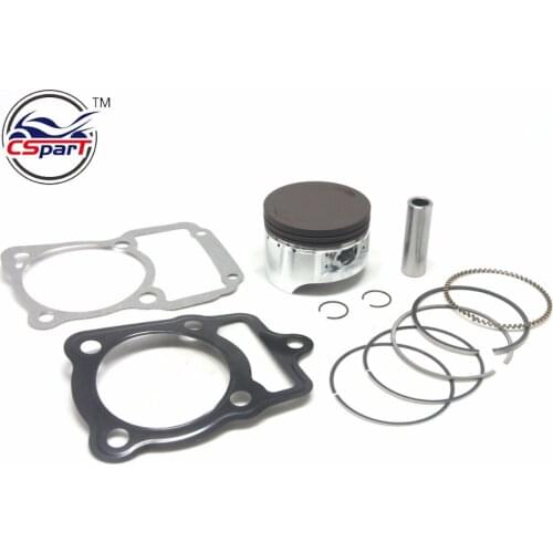 Performance 63.5MM Piston Kit Rings 200CC Air Cooled Shineray ZongShen Lifan Taotao ATV Quad Pit bike