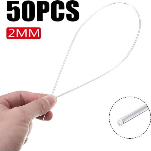 50Pcs 500mmx2.0mm Practical Welding Rods Aluminum Solution Welding Flux Cored Rods Wire Brazing Rod For Soldering Welding