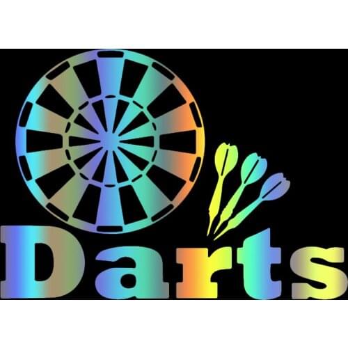 S51385 Various Sizes/Colors Car Stickers Vinyl Decal Target Darts Motorcycle Decorative Accessories Creative Waterproof