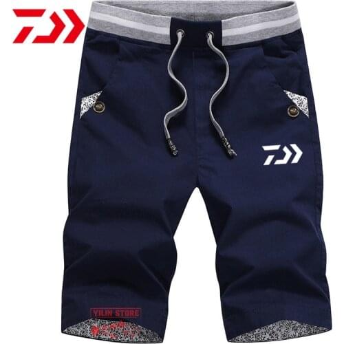 2021 Daiwa Fishing Shorts Summer Men Casual Outdoor Hiking Mountaineering Breathable Fishing Clothing Quick Drying Fishing Pants