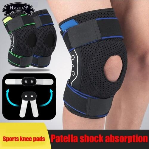 Sports Anti-Collision Knee Pads Adjustable Support Anti-Collision Patella Protective Gear Basketball Riding Running Knee Pads