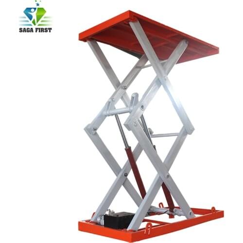 High Quality 1ton to 4ton Stationary Scissor Lift Table With Heavy Load Capacity