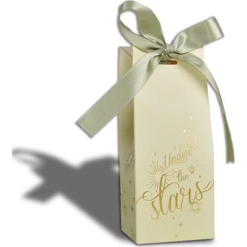 Green Paper Candy Boxes Gift Bag Wedding Gift Box Baby Shower Favors Birthday Party Christmas Supplies Wedding Decoration