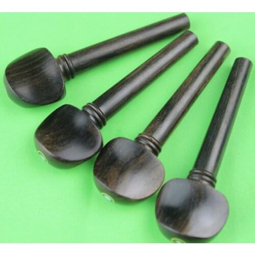 40pcs high quality Viola Pegs.Ebony Violin Tuning Pegs violia Accessories