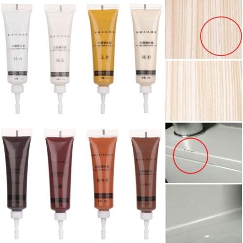 DIY Wood Product Scratch Filler Remover Wooden Furniture Touch Up Tool Set Marker Pen Cream Wax Repair Polymer Resin Fast Repair