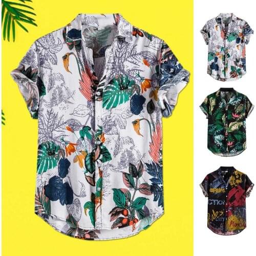 ISHINE Men's Beach (Hawaiian) Shirts