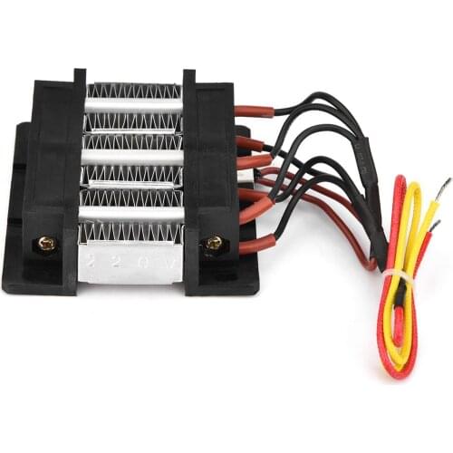 PTC Ceramic Air Heater 220V 200W Automatic Constant temperature Electric Heater Insulated PTC Heating Element