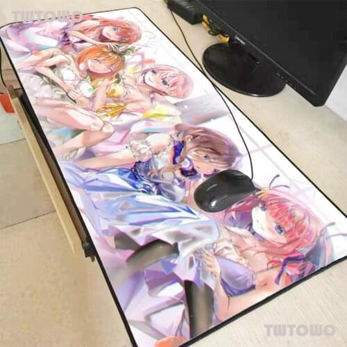 Beautiful Anime Girls Office Mouse Pad Mat Gaming Mousepad Keyboard Compute Anime Desk Cushion For Tablet PC Notebook