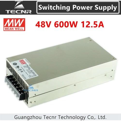 MEANWELL 48V 600W 12.5A switch power supply transformer for cnc machine SE-600-48