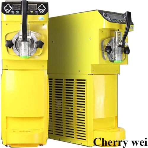 Mini high 64cm 18-25L/h to door！Stainless steel commmercial soft ice cream machine automatic bql 818 single head