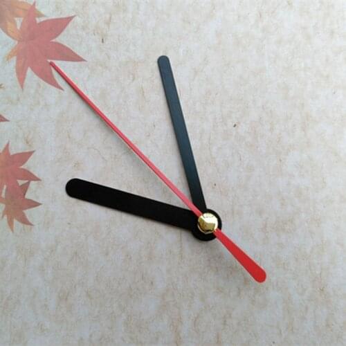 Wholesale 100SETS Clock Quartz RED Second Metal Clock Arms DIY Repair Desk Clock Accessories