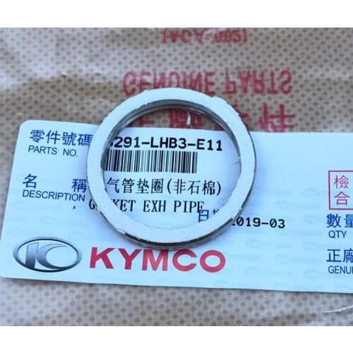Motorcycle Exhaust Pipe Interface Sealing Gasket for Kymco Xciting 250 300 Abs Ct250