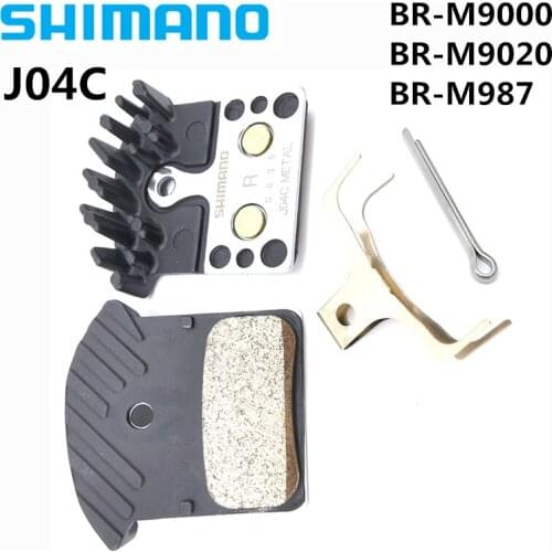 SHIMANO XTR Bike Iamok Narrow Metal Disc Brake Pads J04C for BR-M9000/M9020/M987/M985/M8100 with Spring 2-Piston Bicycle Parts