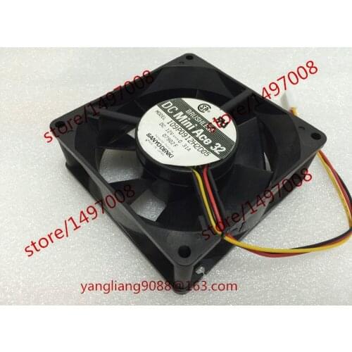 SANYO DENKI 109P0912H2D05 DC 12V 0.31A 90x90x32mm Server Cooling Fan