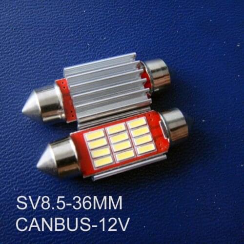 High quality 12V 36mm Auto Festoon Led Lamps CANBUS Error Free Led Car Interior Dome Lamp Reading Bulbs free shipping 50pcs/lot