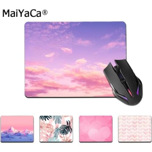 MaiYaCa Top Quality pink beautiful design High Speed New Mousepad Top Selling Wholesale Gaming Pad mouse