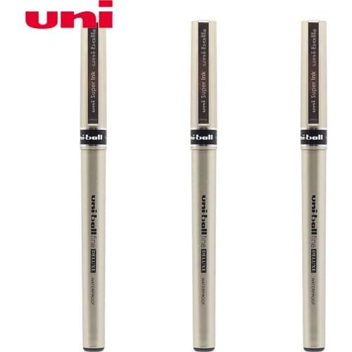 Japan UNI UB-177 Ball Pen Straight Liquid Pen Business Wind Office Signature Pen Straight Liquid Design Business Style 0.7mm