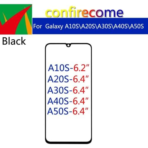 10Pcs\lot For Samsung Galaxy A10S A20S A30S A40S A50S A70S Touch Screen Front Outer Glass Panel Replacement
