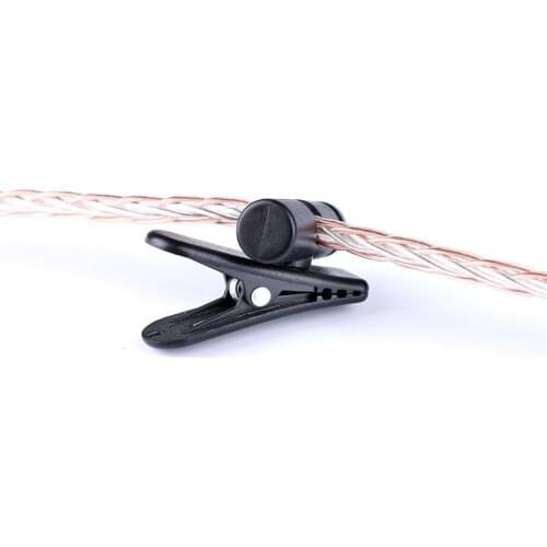 10pcs Rotatable Cable Clip for Earphone Headphone Cables 4 Core 8 Core 3.0 Cable Compatible 39x27mm