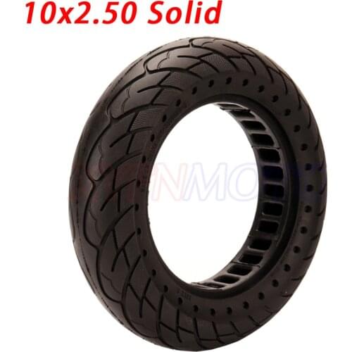 10x2.50 10 inch Solid Tubeless Tyre for Quick 3 ZERO 10X Inokim OX Folding Electric Scooter 10-inch Solid Tire Parts
