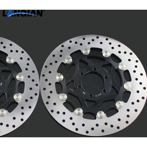 2 pieces motorcycle Front Disc Brake Rotor Scooter Front Rear Disc Brake Rotor for YAMAHA XJR400