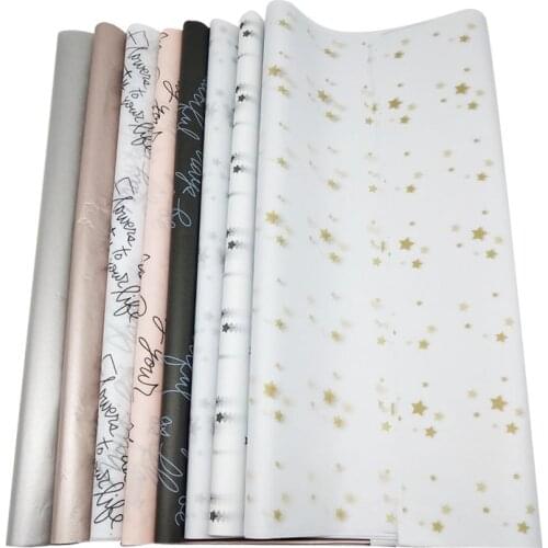 20sheets/bag Tissue Paper Flower 50*70cm Gift Packaging Home Decoration Party Wedding DIY Gift Packing Supplies Wholesale