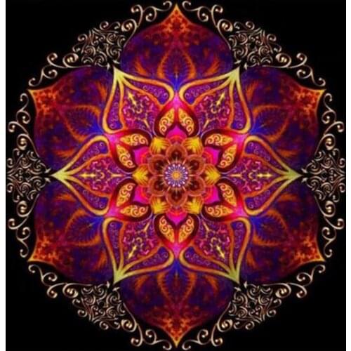 5d diy diamond painting mandala full square painting rhinestones diamond embroidery cross stitch diamand painting complet