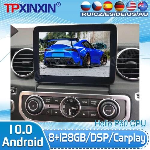 Android 10.0 8+128GB For Land Rover Discovery 4 LR4 L319 2009~2016 Car Multimedia Player GPS Navi Auto Radio Head Unit Carplay