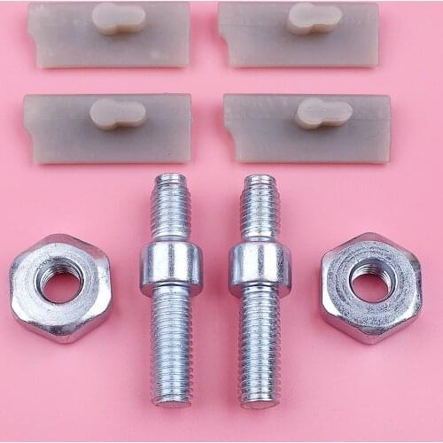 Chain Guide Bumper Strip Bar Stud Nut For Stihl 024 026 MS240 MS260 029 036 MS290 MS340 MS360 044 MS440 Chainsaw Replace Part