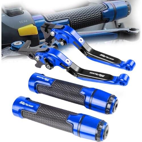 For SUZUKI SV650 SV 650 SV-650 1999-2016 2000 2001 2002 Motorcycle Hand Grip Handlebar Brake Clutch Lever Extendable Adjustable