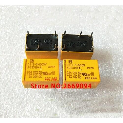 DS1E-S-DC5V DS1E-M-DC5V DS1E-S-5VDC DS1ESDC5V DC5V 5VDC 5V NAIS DIP5