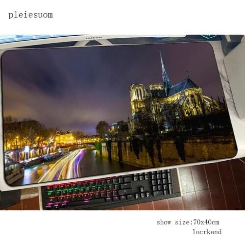 Cathedrals padmouse 800x400x4mm accessory mouse pad locrkand gaming enterprise rubber mats keyboard High-end mouse mat gamer