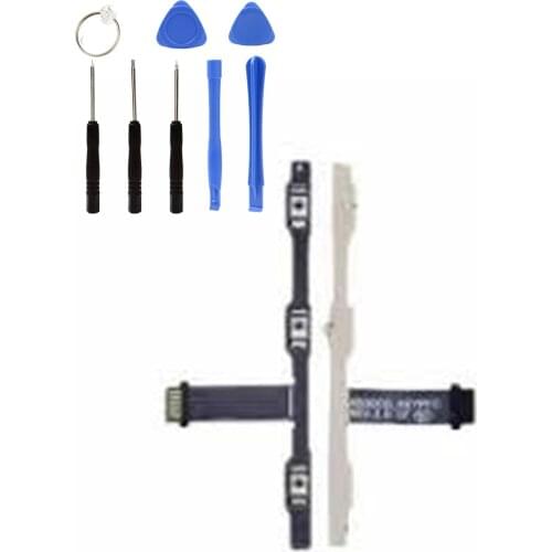 Volume Audio Mute Power ON OFF Button Key Flex Cable Repair Kit Gift FOR Asus Zenfone 5 LİTE A502CG