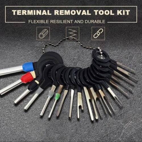 Terminal Ejector Kit Needle Retractor Auto Terminals Removal Key Tool Set Terminal Connector Removal Tool Kit