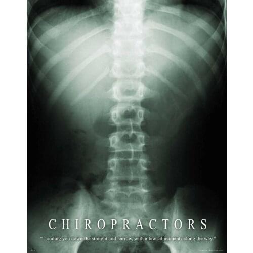 Chiropractic Motivational Art Film Print Silk Poster Home Wall Decor 24x36inch